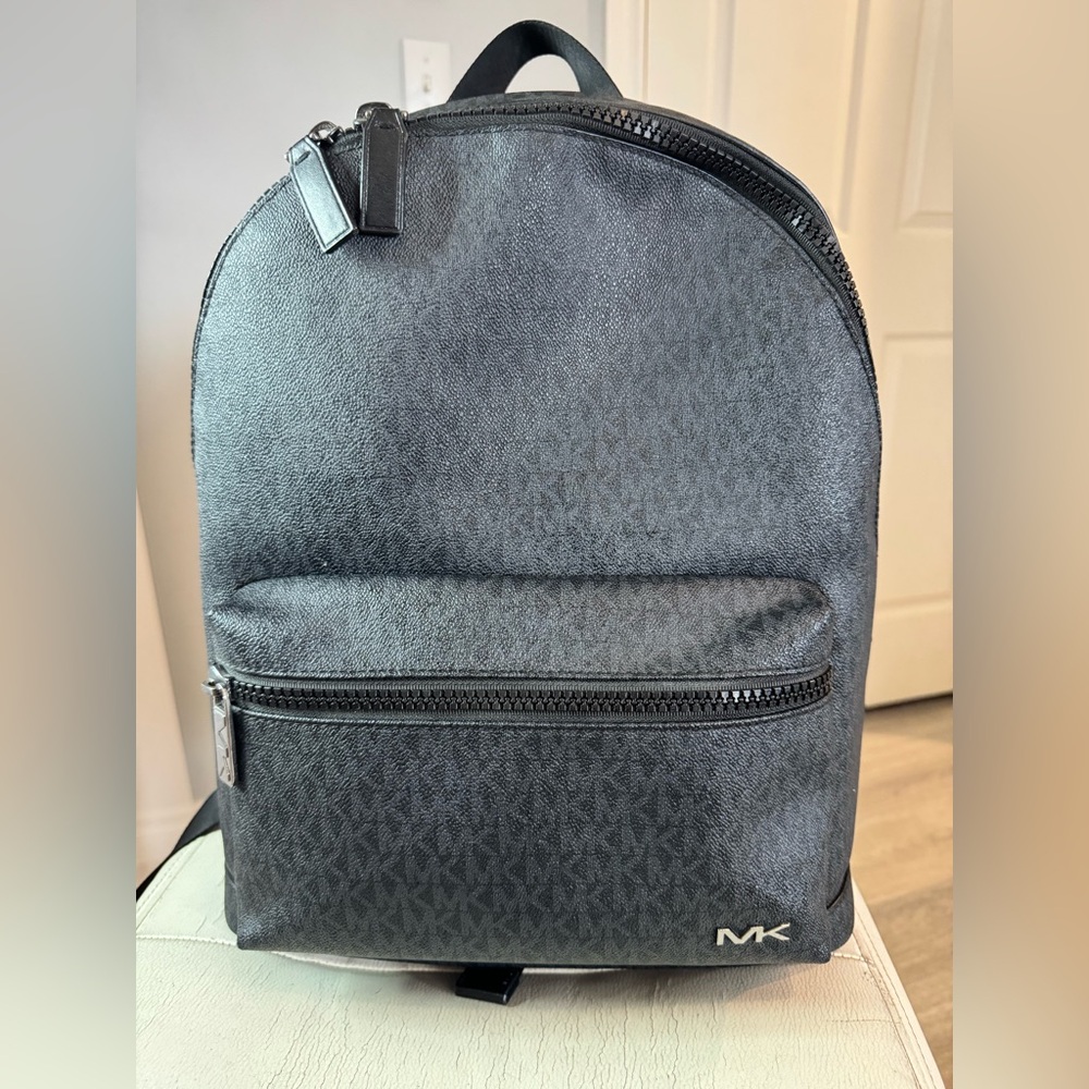 Michael Kors Charcoal Gray Backpack
